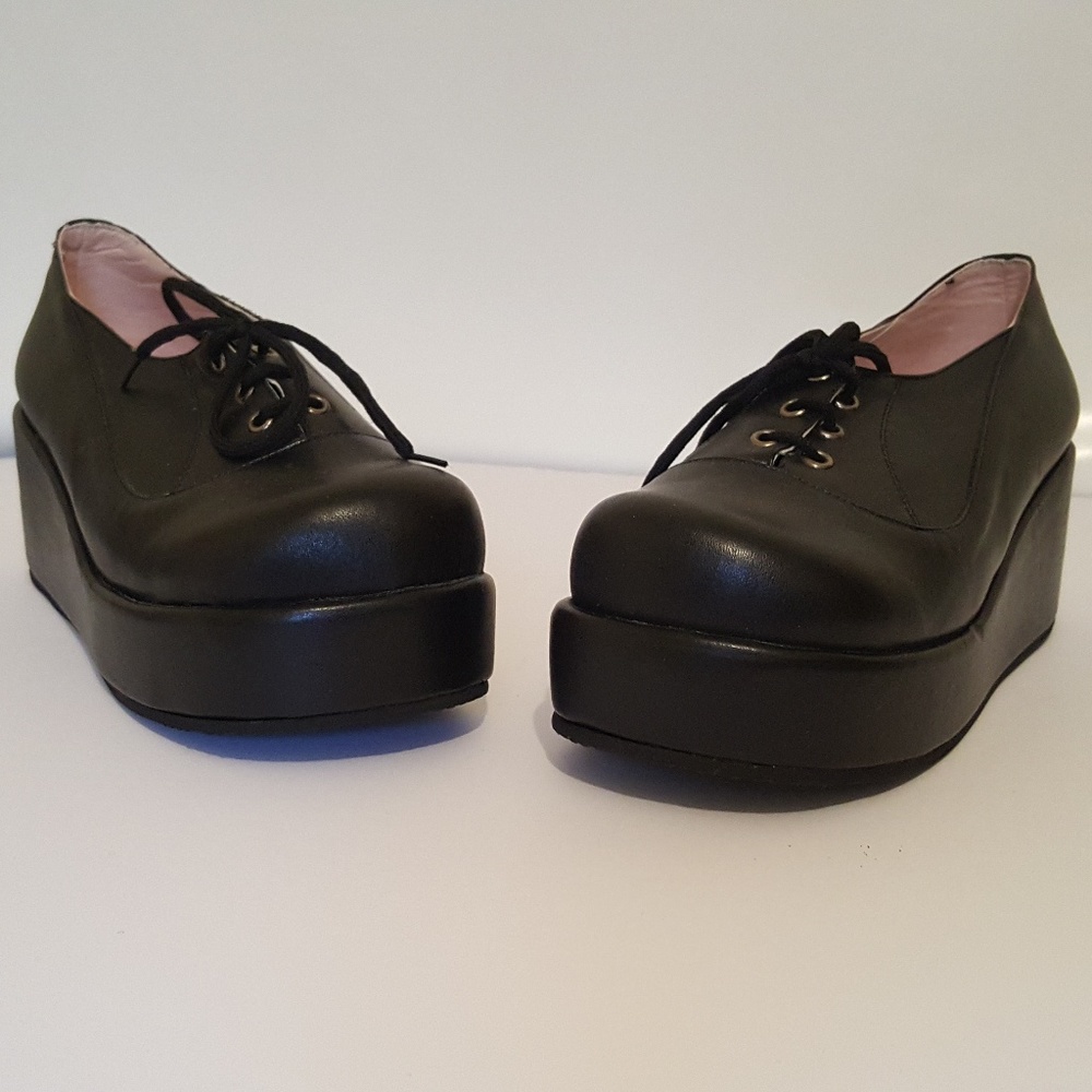 Lolita Black Flat Forms